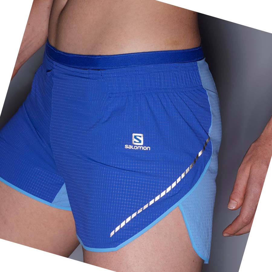 Bermudas Salomon SENSE AERO 3'' Mujer Azules | MX 2339HAP